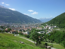 Sicht auf Chur