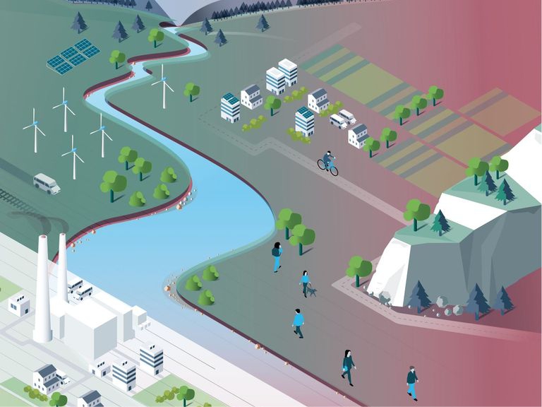 Excerpt from the cover 'Spotlight on climate in Switzerland'