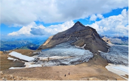Scex-Rouge- (links) und Zanfleuron-Gletscher (rechts) / Foto: Bruno Petroni