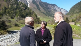 Prof. Susan Cutter besuchte auf Einladung des Risk and Resilience Clusters das Geographische Institut und hielt einen interessanten Vortrag über Methoden zur Messung der Verletzlichkeit und Resilienz von Gemeinschaften.