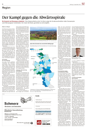 Artikel in der BZ