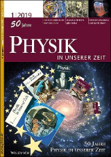 cover page of "Physik in unserer Zeit" from January 2019