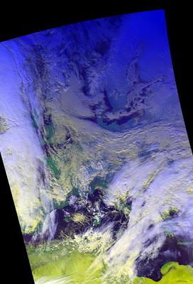 RGB-Bild eines NPP VIIRS Überfluges