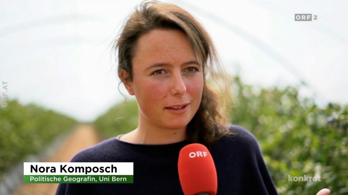 Nora Komposch in Huelva (Südspanien) im Interview