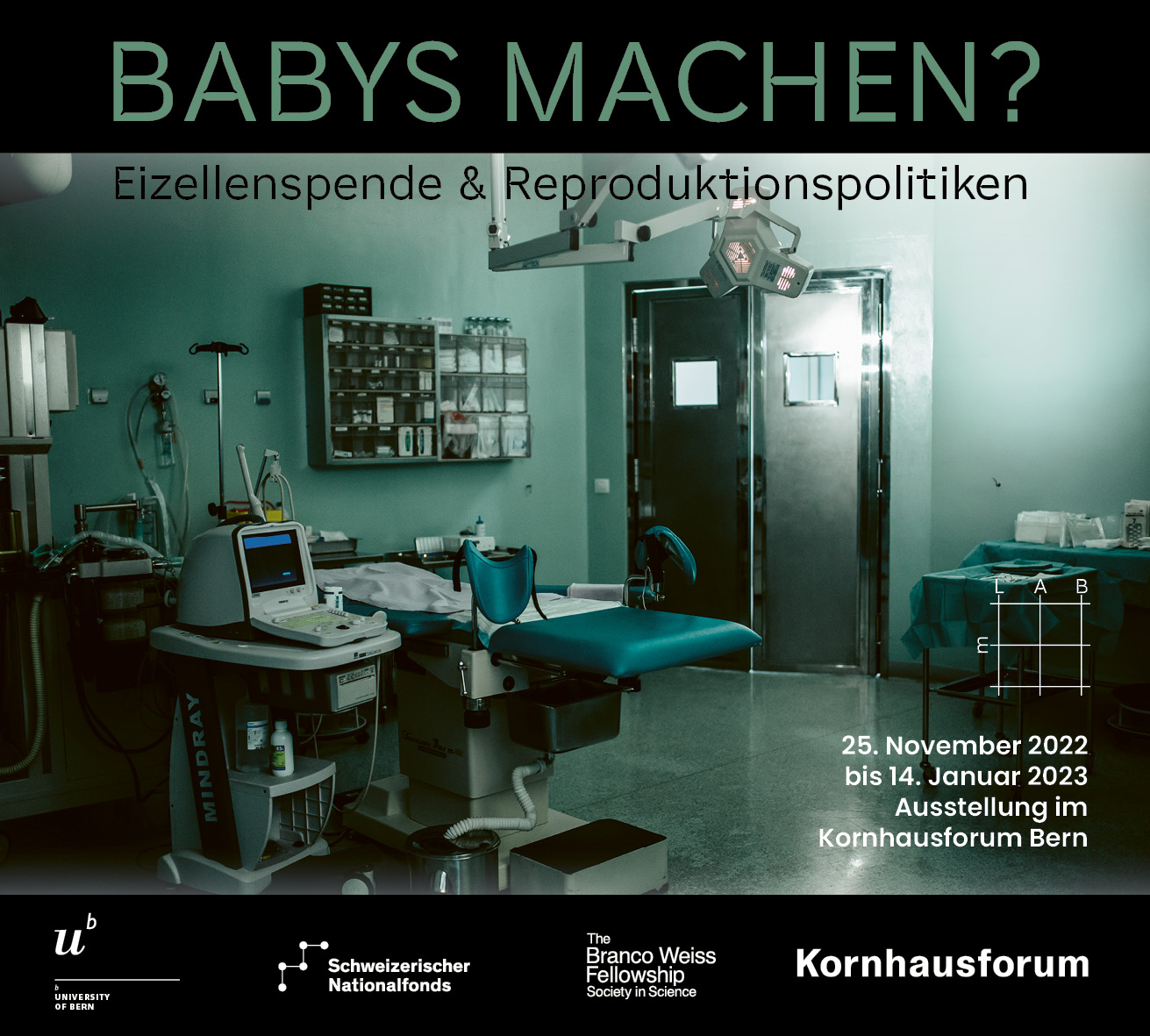 Flyer der Ausstellung