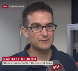 Raphael Neukom im Schweizer Fernsehen SRF