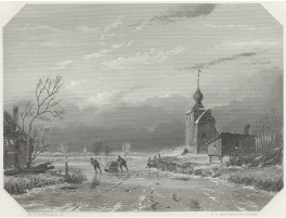 De winter van het jaar 1740