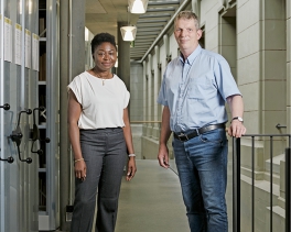 Chinwe Ifejika Speranza und Thomas Breu forschen in Bern und in afrikanischen Ländern
