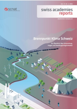 Cover 'Brennpunkt Klima Schweiz 2026'